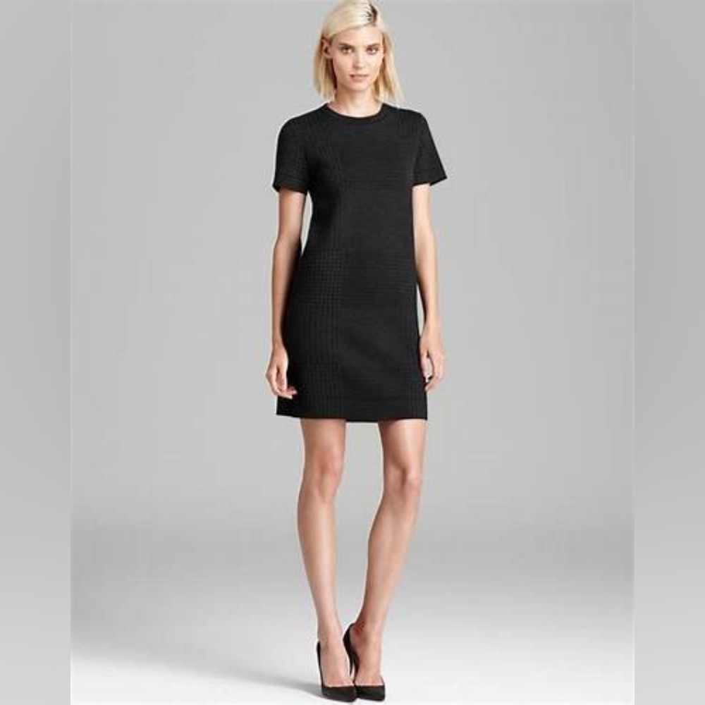 NWT, Theory Darmelle P Evian Stretch Houndstooth Wool Sweater Dress